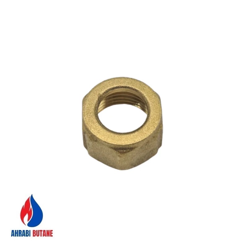 پیچ مهره ورودی گاز 1/2 B3115 آبگرمکن بوتان - تصویر 1